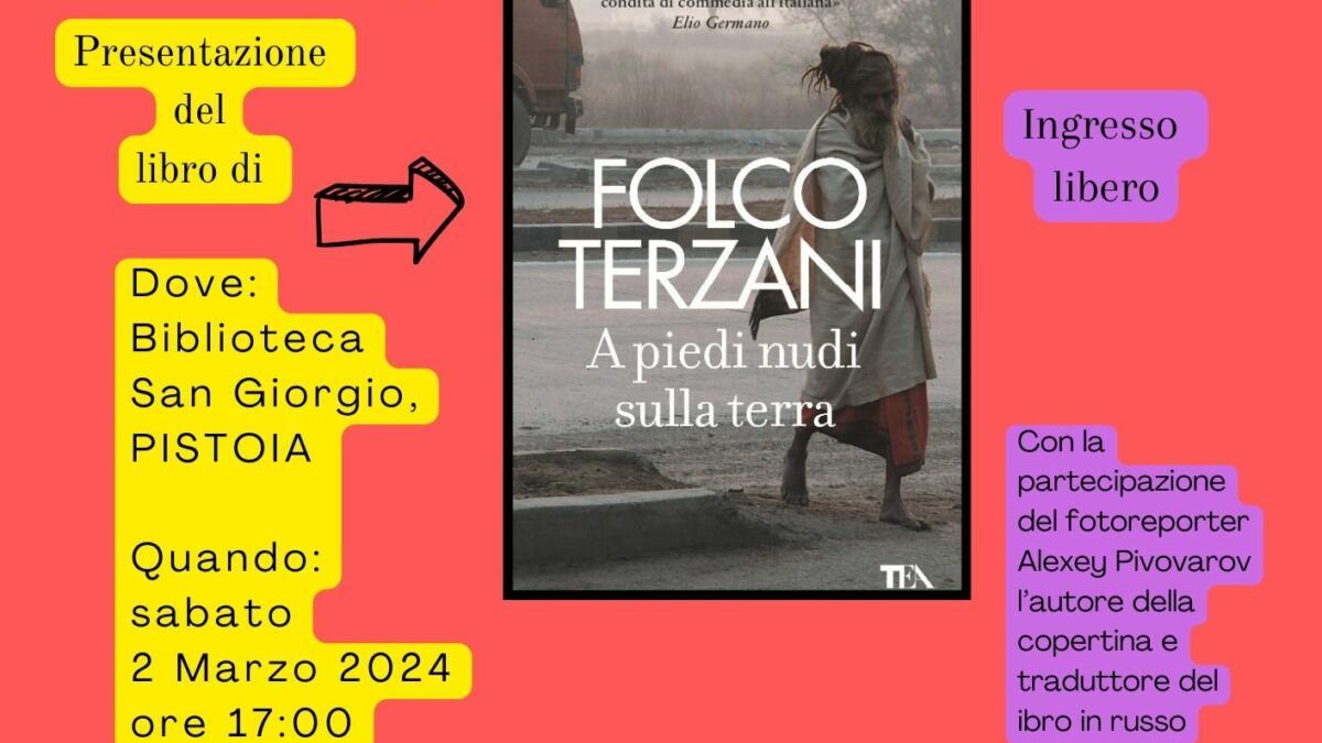 Presentazione del libro di Folco Terzani