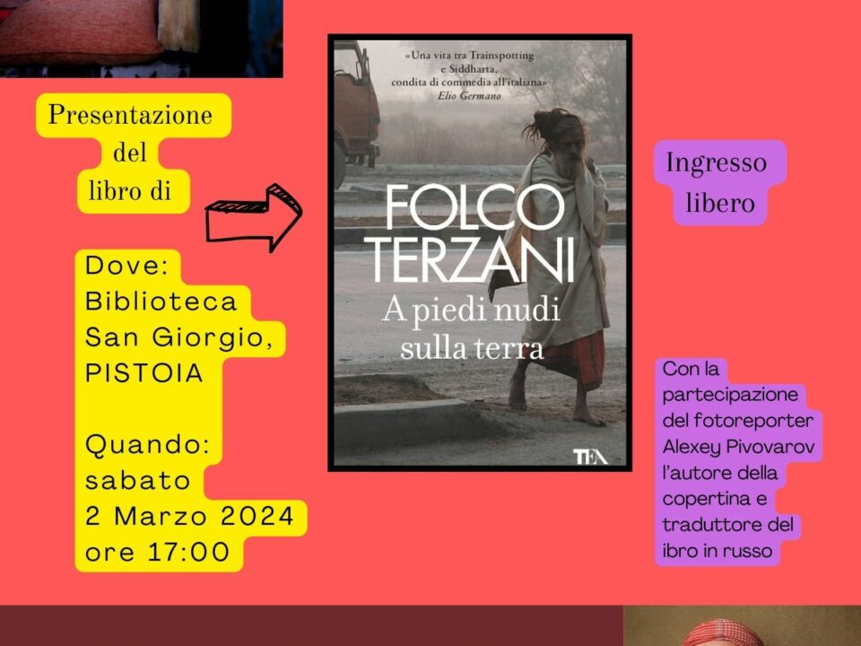 Presentazione del libro di Folco Terzani