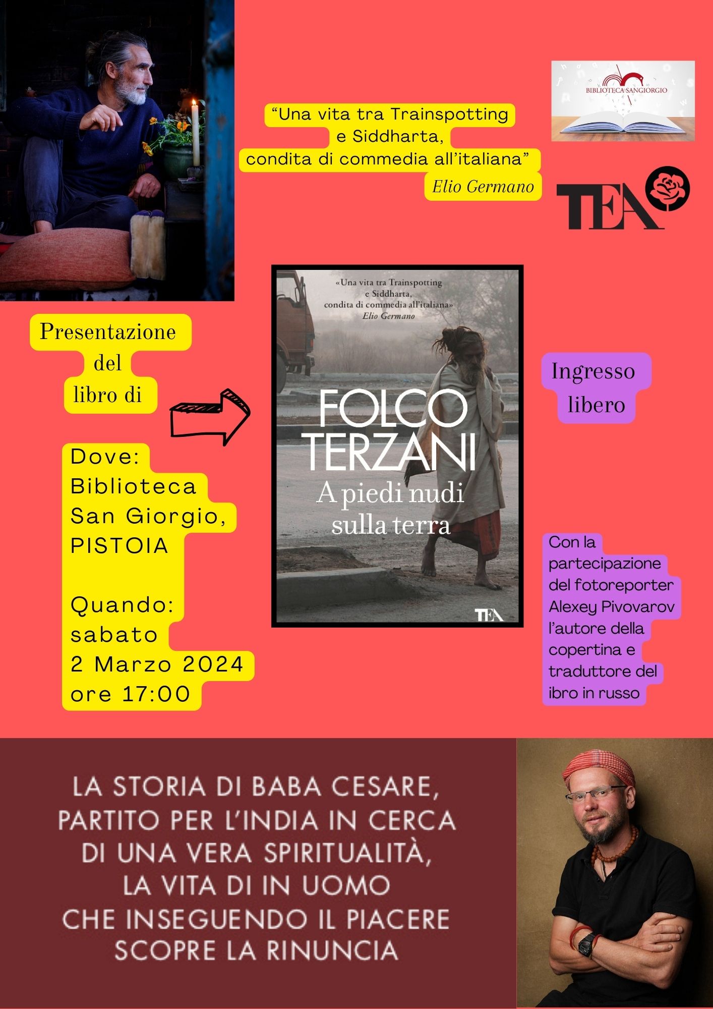 Presentazione del libro di Folco Terzani